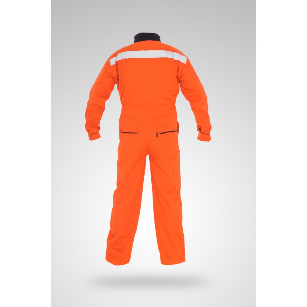 Φόρμα εργασίας ολόσωμη βαμβακερή, με λεπτομέρειες και ανακλαστική ταινία No Limit, 71118002