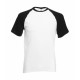 Μπλουζάκι T-Shirt Basebal Fruit Of The Loom, VALUEWEIGHT 61-026-0