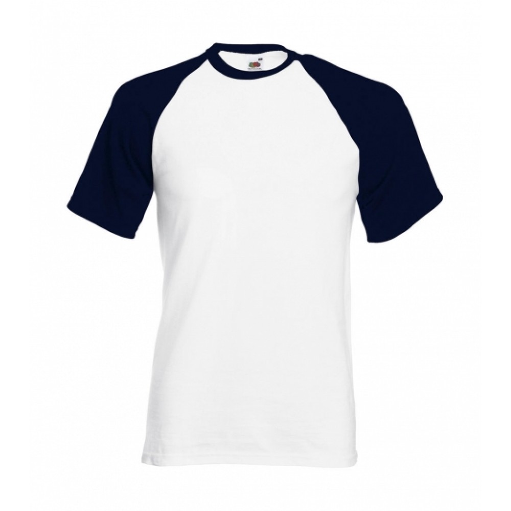 Μπλουζάκι T-Shirt Basebal Fruit Of The Loom, VALUEWEIGHT 61-026-0