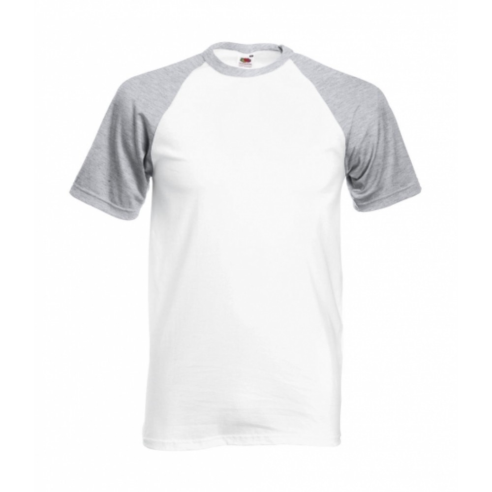 Μπλουζάκι T-Shirt Basebal Fruit Of The Loom, VALUEWEIGHT 61-026-0
