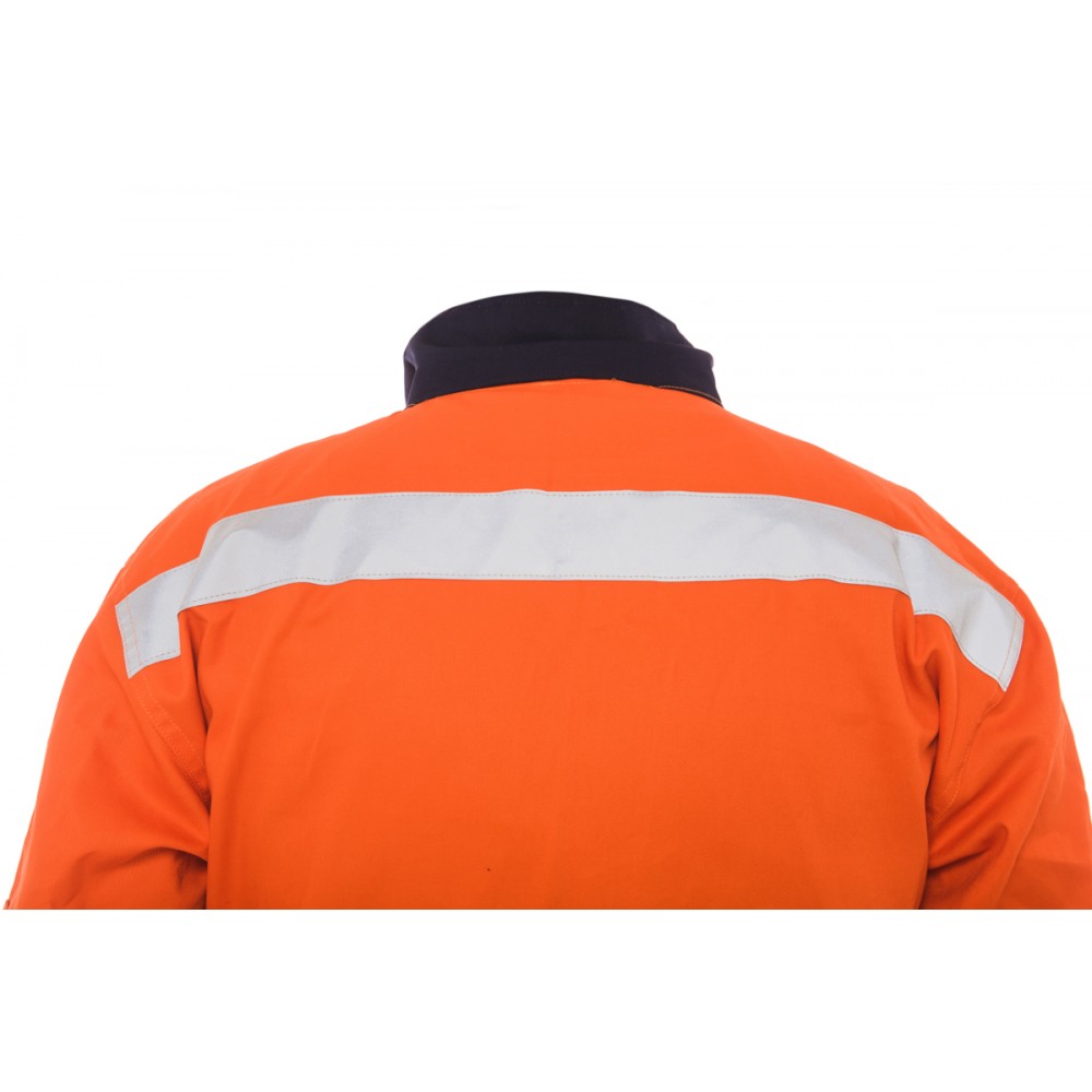 Φόρμα εργασίας ολόσωμη βαμβακερή, με λεπτομέρειες και ανακλαστική ταινία No Limit, 71118002