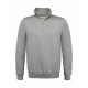 Cotton Rich 1/4 Zip Φούτερ B&C ID.004