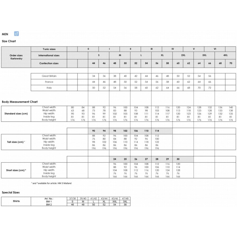 Μπλούζα Σεφ Μακρυμάνικη Unisex Karlowsky, LARS JM 14