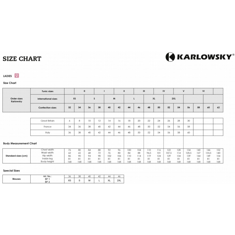 Μπλούζα Σεφ Μακρυμάνικη Unisex Karlowsky, LARS JM 14